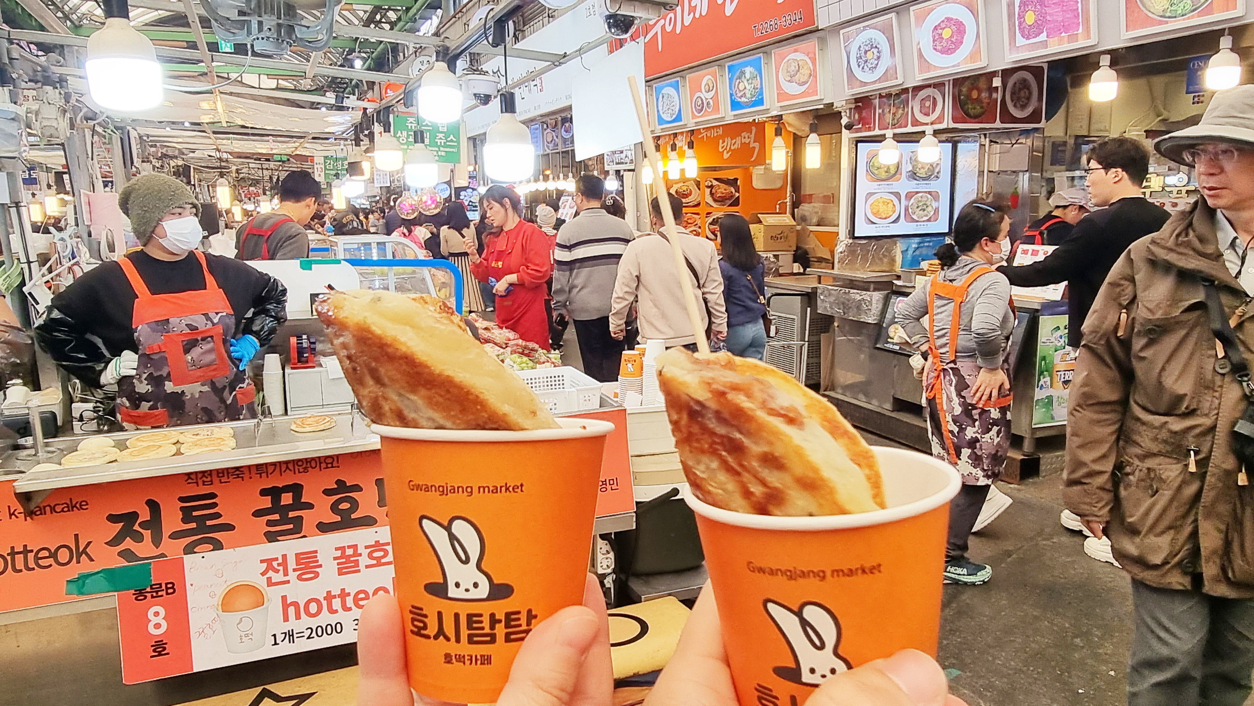 Traditionelle Marktküche