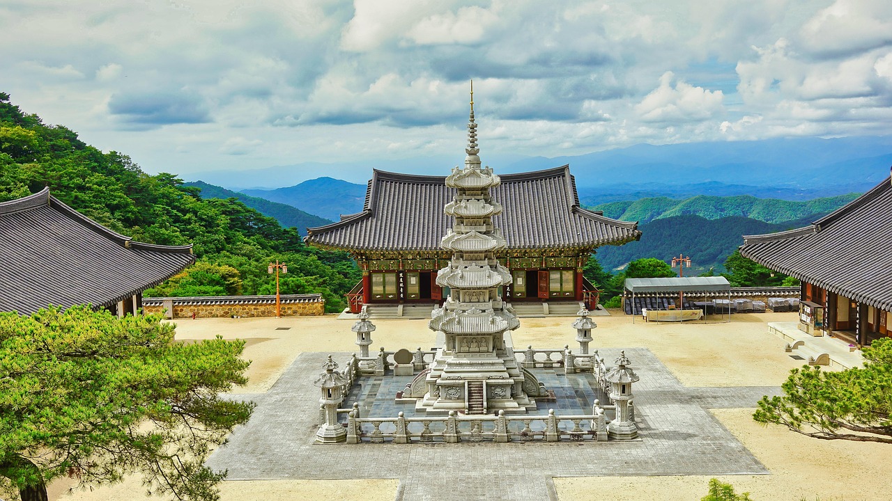 Moine en méditation