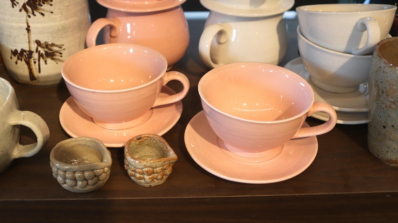 Coucher de soleil sur les jarres