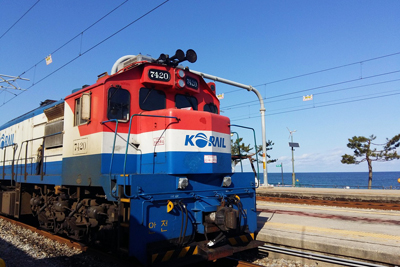 Bahnreise durch Südkorea